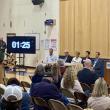 Residents from across the county speak out against the possible shuttering of Lincoln Hospital's labor and delivery services June 1. ISABELLE CURTIS/Boothbay Register