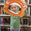 Each participant got a passport photo taken to put in their booklet. ISABELLE CURTIS/Boothbay Register