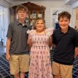 2026 Southport Central School graduates, from left,Jonah Fessenden, Aurora Wallace and Shepherd Grififth. Courtesy of Eileen Higgins.