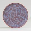 One of more than 500 handmade ceramic plates created by 2026 Salad Days Artist Torie Crouse. Courtesy photo