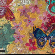 Debra Arter - "August Garden" - mixed media collage. Arter will be holding a class on the art of collage at MAG. Courtesy of the gallery
