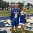Yereance and Andreasen at game, photo courtesy of Katie Yereance