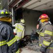 Firefighters at the scene of the fire at 7 Farnham Point Road, East Boothbay, June 30. Mark Sullivan photo