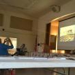 Kevin Johnson's presentation at the Southport Town Hall on July 13. EMMA BENVENUTO/Boothbay Register