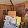 June’s last work, still on the easel