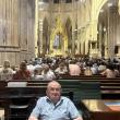 Myron McLellan of Boothbay at St. Patrick's Catholic Church in New York City. Courtesy of Margaret Salt McLellan