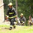 Steves Road structure fire. STEVE EDWARDS/Boothbay Register