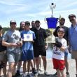 2026 BBH Windjammer Days Tug of War winners: the Boothbay Bombers. LISA KRISTOFF/Boothbay Register