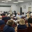 The BBHWP's first public hearing drew about 60 residents to the Boothbay Harbor Town Office July 8. ISABELLE CURTIS/Boothbay Register