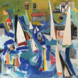 https://www.boothbayregister.com/sites/default/files/2026/07/field/image/download.pngJillian Herrigal, "Sail Fragments," mixed media 2026 on exhibit in “The Art of Alchemy: Collage/Mixed Media Exploration" at the Maine Art Gallery.
