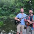 Nick Lanzer and Dylan Macintosh, featuring sea shanties and more, will entertain on Burnt Island on Sept. 12. Courtesy photo