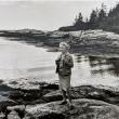 Helen Hayes on Pratt's Island during the filming of "A Sense Of Wonder" - 1967-68. Hayes narrated the documentary. Courtesy of SML
