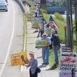 Wiscasset protest. Courtesy photo