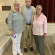 Boothbay Region Historical Society Outreach & Development Manager Connie Hartley, Don Carrigan and Mari Tiwari of the Southport Historical Society. ISABELLE CURTIS/Boothbay Register