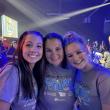Emily Mirabile, center, with Sarah Harris and Sophia Mansfield at the 2026 Junior Theater Festival. File photo