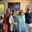 The auction quartet, from left: Diana Kerr, Kathleen Jones, Rep. Holly Stover, and Peter Panagor. LISA KRISTOFF/Boothbay Register