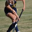 Arabella Hodgdon looks to pass during the Wednesday, Sept. 23 game at home against Lisbon. KEVIN BURNHAM/Boothbay Register