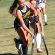 Moriah Smith moves the ball on the offensive end of the field. KEVIN BURNHAM/Boothbay Register