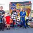 From left, Faith Cleaves, Easton Downing, Kyle Hewins and Adam Chadbourne. Jasen Dickey photo