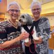 Margaret "Mugsy" Schwab, left, and Katie Ryan, with their dog, Birdie. Courtesy photo