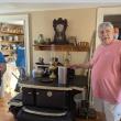 Steve recalling polishing the brass as a boy. Nancy McCullough photo