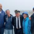 At the boat donation ceremony were, from left, Commissioner Carl Wilson and Erin Summers from the Maine Department of Marine Resources, Howard and Dee Wright, and Doug Goldhirsch. Courtesy photo