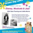 A colorful poster with pictures of Sean Fleming and Joelle Moris. Text with details about the event, which are transcribed in the body of this post.