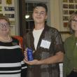 Ronan Drage - BRHS Student Community Service Award. LISA KRISTOFF/Boothbay Register