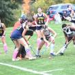The Seahawks put pressure on Mountain Valley here in the first quarter but the Falcons prevailed in the scoring attempt and the game. KEVIN BURNHAM/Boothbay Register