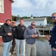 Some of the area's young fishermen enjoying the party. Courtesy photo