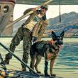 "Heart of the Beast," starring Brad Pitt and German shepherd Uber (and other stunt doubles) opens at the Lincoln Theater Friday, Oct. 23. Courtesy of the venue 