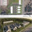 Woodhull and AKLA's conceptual design for a development at 257 Bath Road, Wiscasset. Courtesy of Woodhull