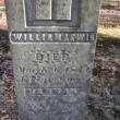 William Lewis headstone in Clam Avenue cemetery. Sara Fahnley photo