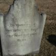 William McCobb headstone in Kenniston Cemetery. Sara Fahnley photo
