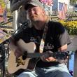 Brett Slater kept the tunes coming. LISA KRISTOFF/Boothbay Register