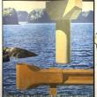 Winslow Meyers' "Overpass + River" - Best In Show, 2026 ARTinME exhibition. 