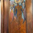 Panel one of "Divine Mother" by Georjean Machulis.