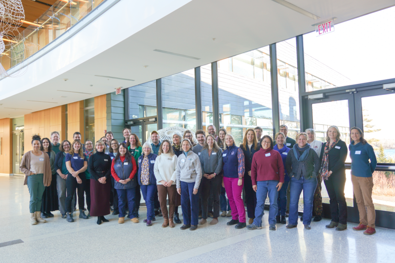 Members of the Maine Marine Science Consortium gathered at Bigelow Laboratory on Jan. 16. Courtesy of Bigelow Laboratory