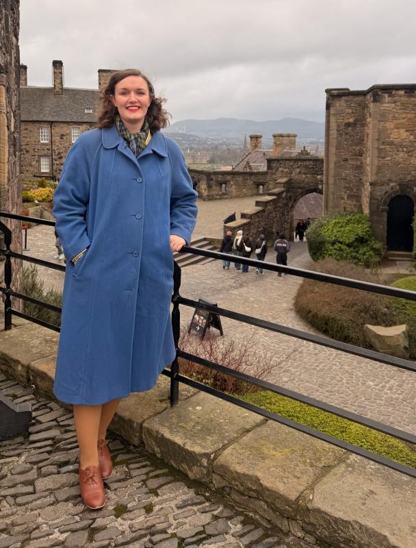 BRHS alum Grace Campbell is spending part of her junior year in Edinburgh, Scotland, to learn more about archaeological field work. Courtesy of Grace Campbell.