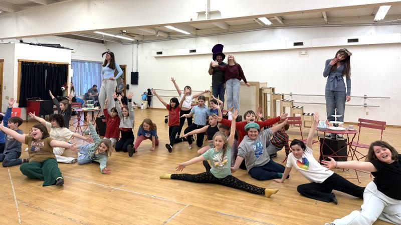 "Alice In Wonderland" rehearsals have been in full swing this month. Emily Mirabile photo