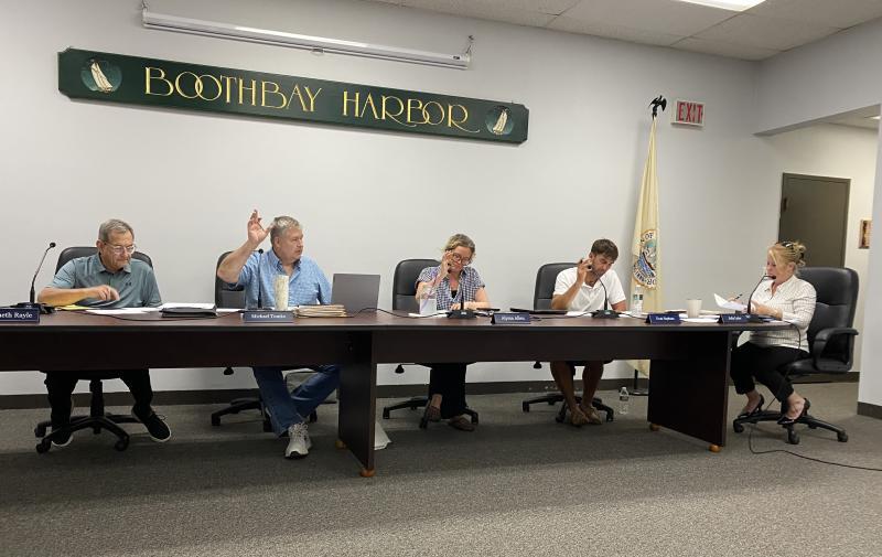 The selectboard appoints Denise Griffin 4-0 to a three-year term on the appeals board. ISABELLE CURTIS/Boothbay Register
