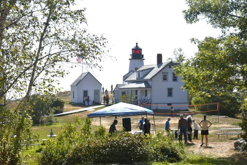 Burnt Island Light, the second oldest lighthouse in Maine (1821), ready for Maine Lighthouse Day, Sept. 9. LISA KRISTOFF/Boothbay Register