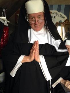 Zora as a nun.....