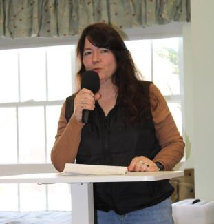 Dr Sarah D Oktay  of Herring Gut Coastal Science Center reads  her work
