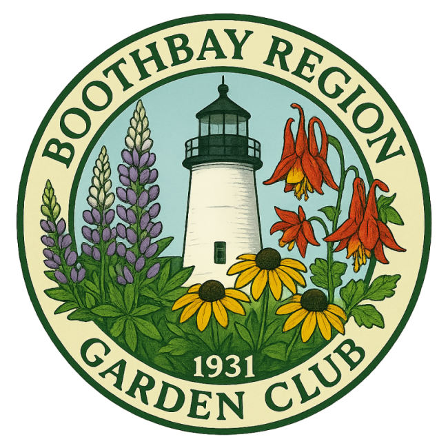 Boothbay Region Garden Club's new logo. Courtesy photo