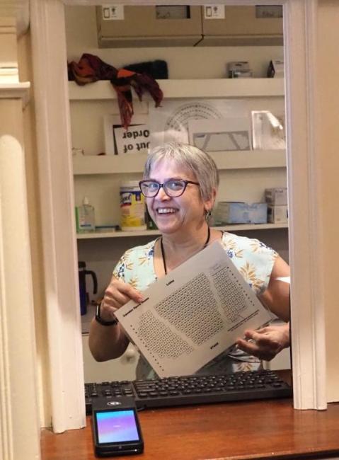 The newly retired Dagney Ernest. Photo credit: Marti Stone