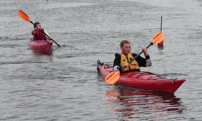 Kayakers. File photo