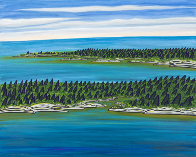 "Over the Horizon" by Eric Hopkins. Courtesy of the artist