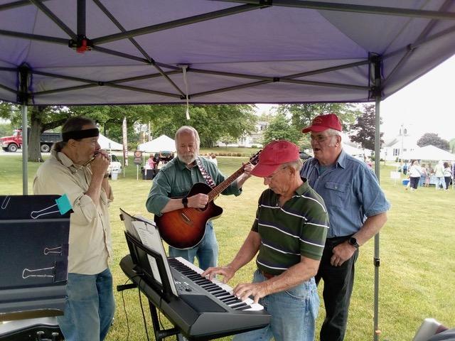 The Newagen Crew at Farmers Market June 11. Courtesy photo