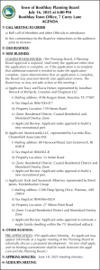 Town of Boothbay Planning Board meeting 7-16-25